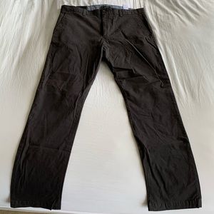 Banana Republic Fulton Skinny Chino dark grey pant